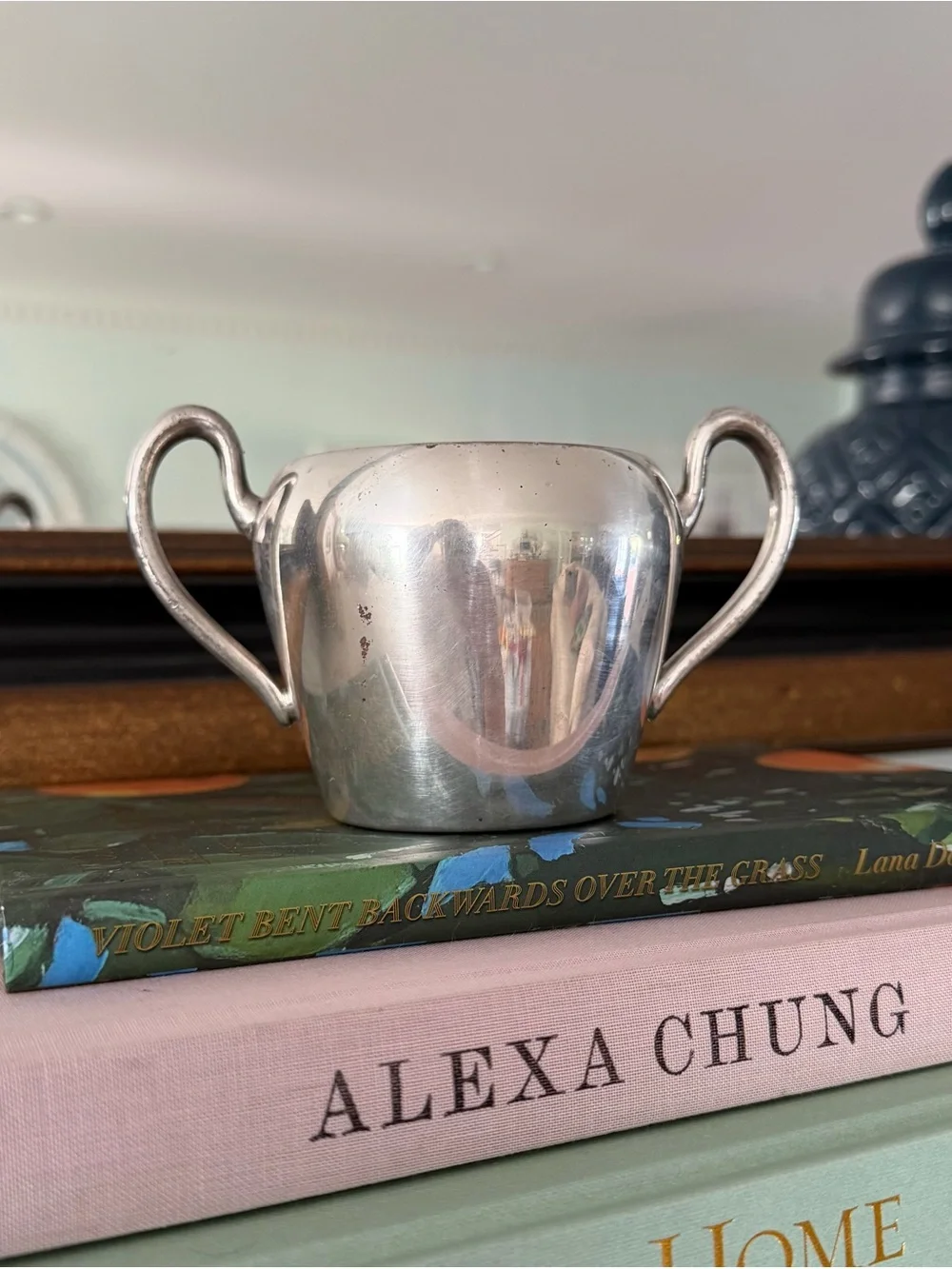 Vintage Gotham Silver Company Silver-Plated Double-Handled Open Sugar Bowl